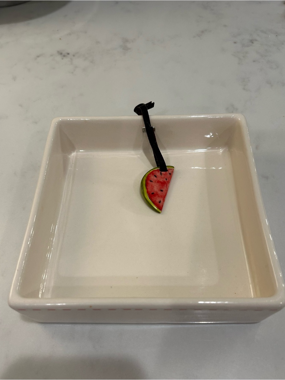 Rae Dunn Artisan Collection by Magenta Watermelon Napkin Holder.